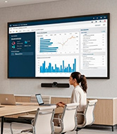 Pantalla para sala de reunión