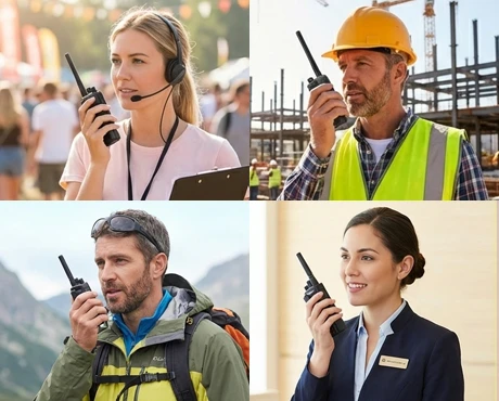 Walkie Talkies por Sectores