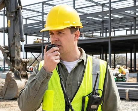 Walkie talkies con micro altavoz