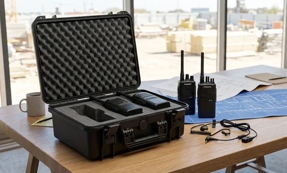 Maletas para walkie talkies