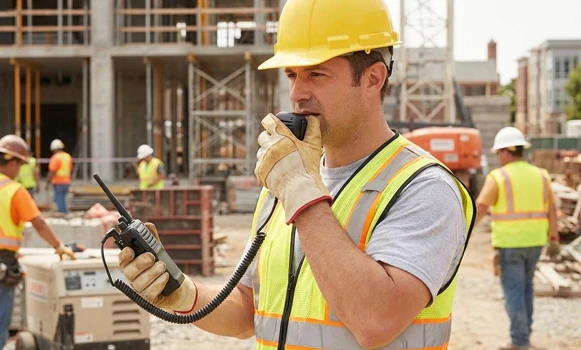 Micrófonos altavoz para walkie talkie