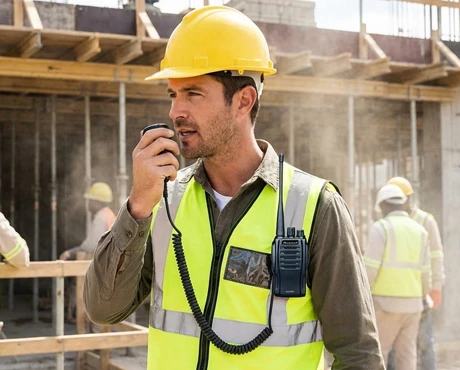 micrófonos altavoz para walkie talkie