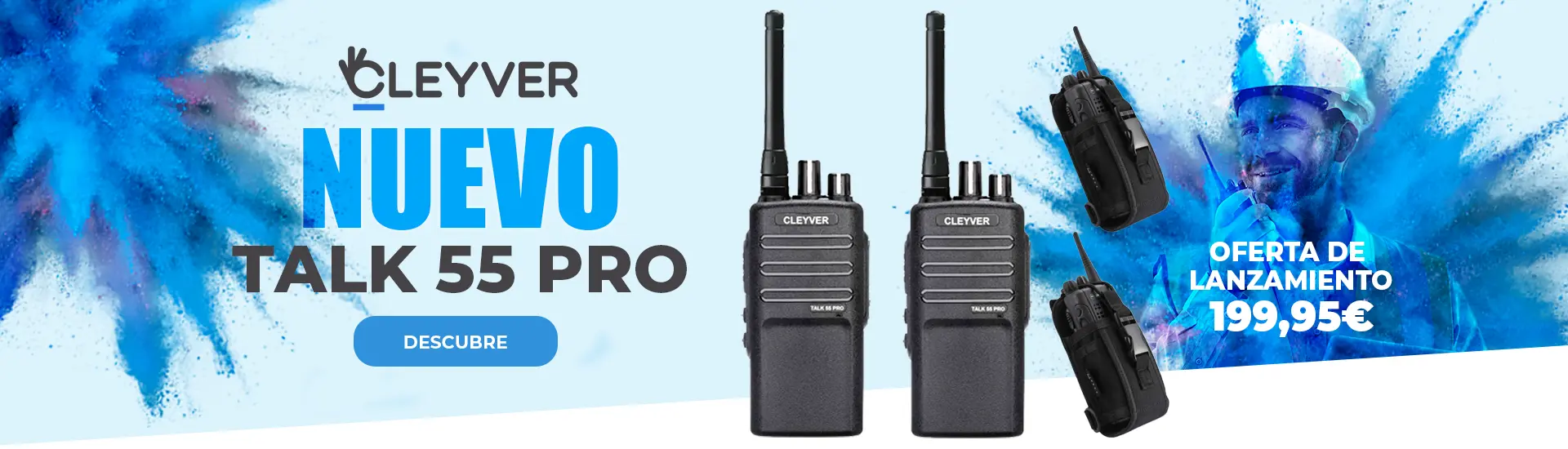 Cleyver Pack 2 Cleyver Talk 55 Pro