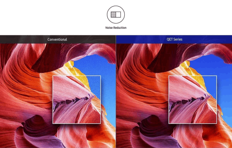 Experiencia envolvente gracias a la calidad de la imagen, la pantalla de Samsung tiene una resolución UHD