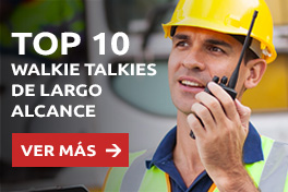 TOP 10 – Walkie-Talkie Largo alcance