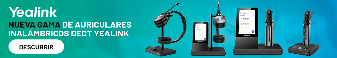 Nueva gama de auriculares inalámbricos dect yealink