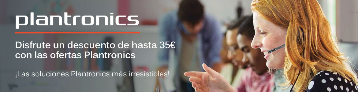 Disfrute un descuento de hasta 35€ con las ofertas Plantronics