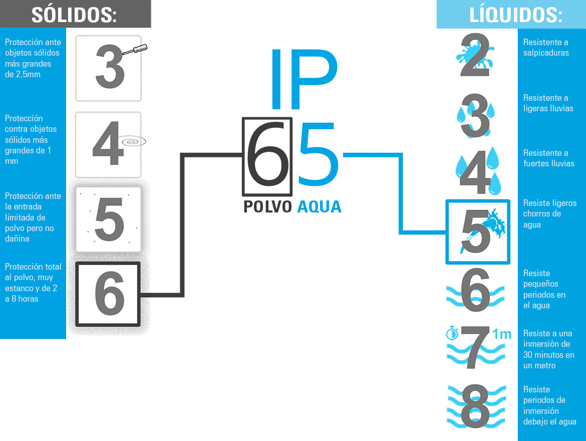 Guía de calificación IP