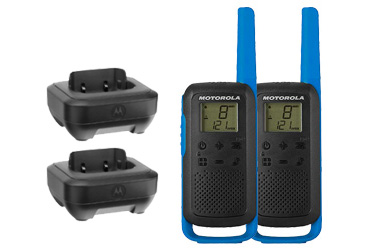 Pack Motorola T62 Azul + 2 bases de carga