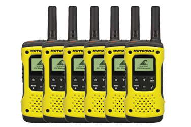 Pack de 6 Motorola TLKR T92 H₂O