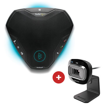 Pack de Microsoft Lifecam con Konftel Ego
