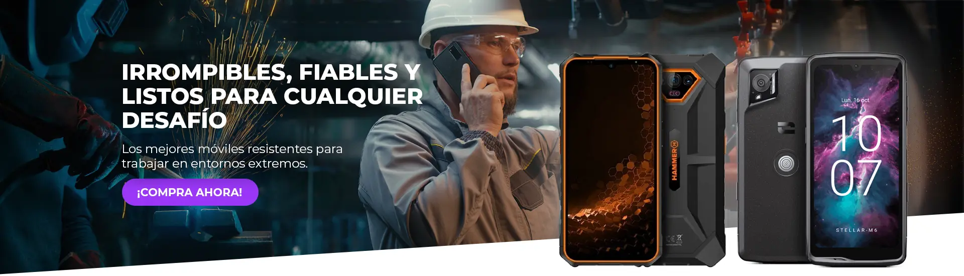 Móviles y Smartphones Resistentes